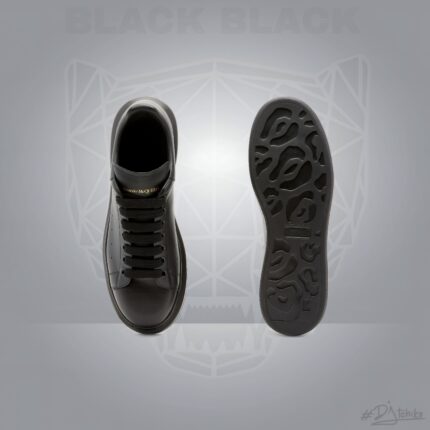 mcqueen oversized sneakers black black